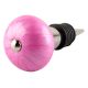 Solid Dark Neon Pink Ceramic Floral Wine Stopper Online